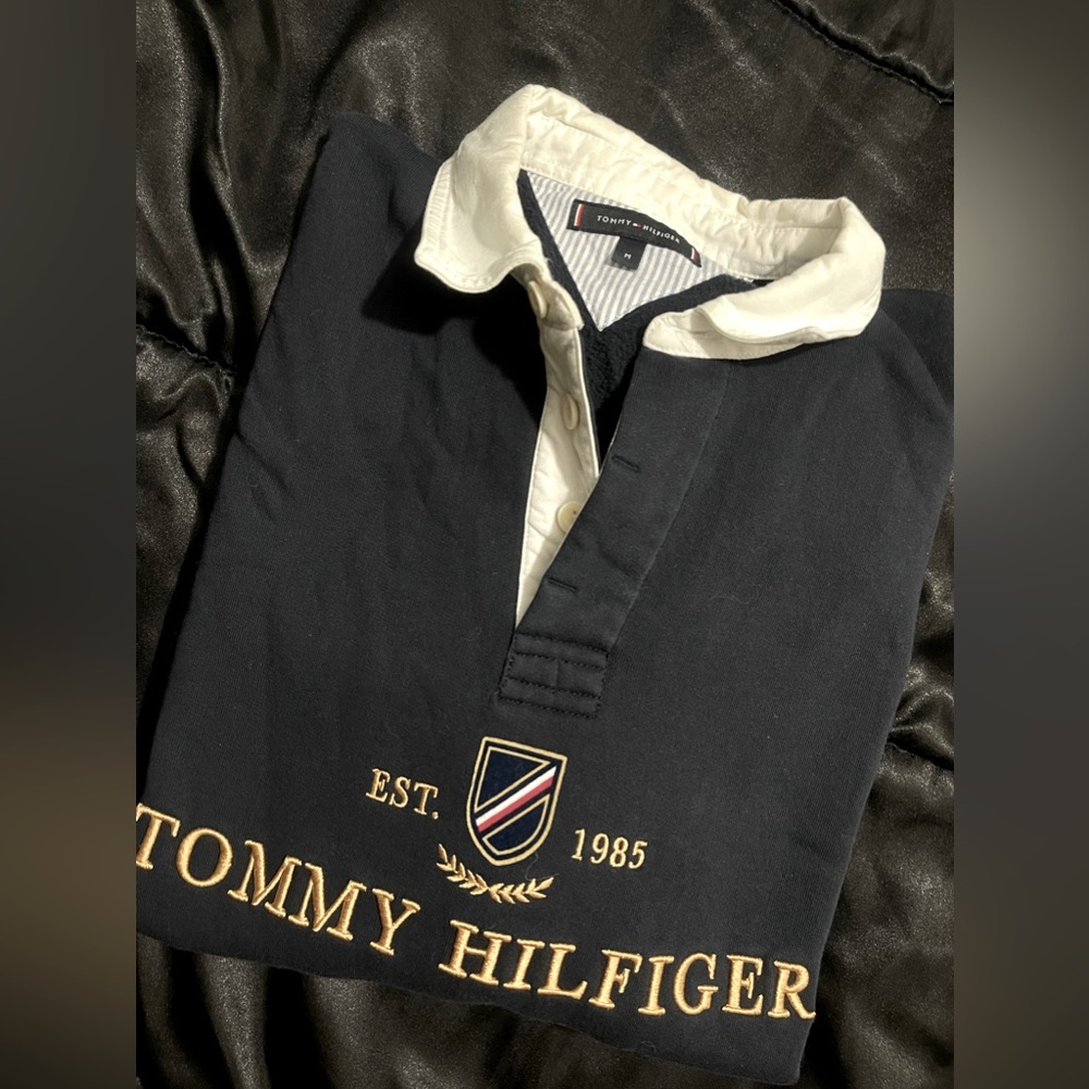 Pull over fleece polo Tommy Hilfiger